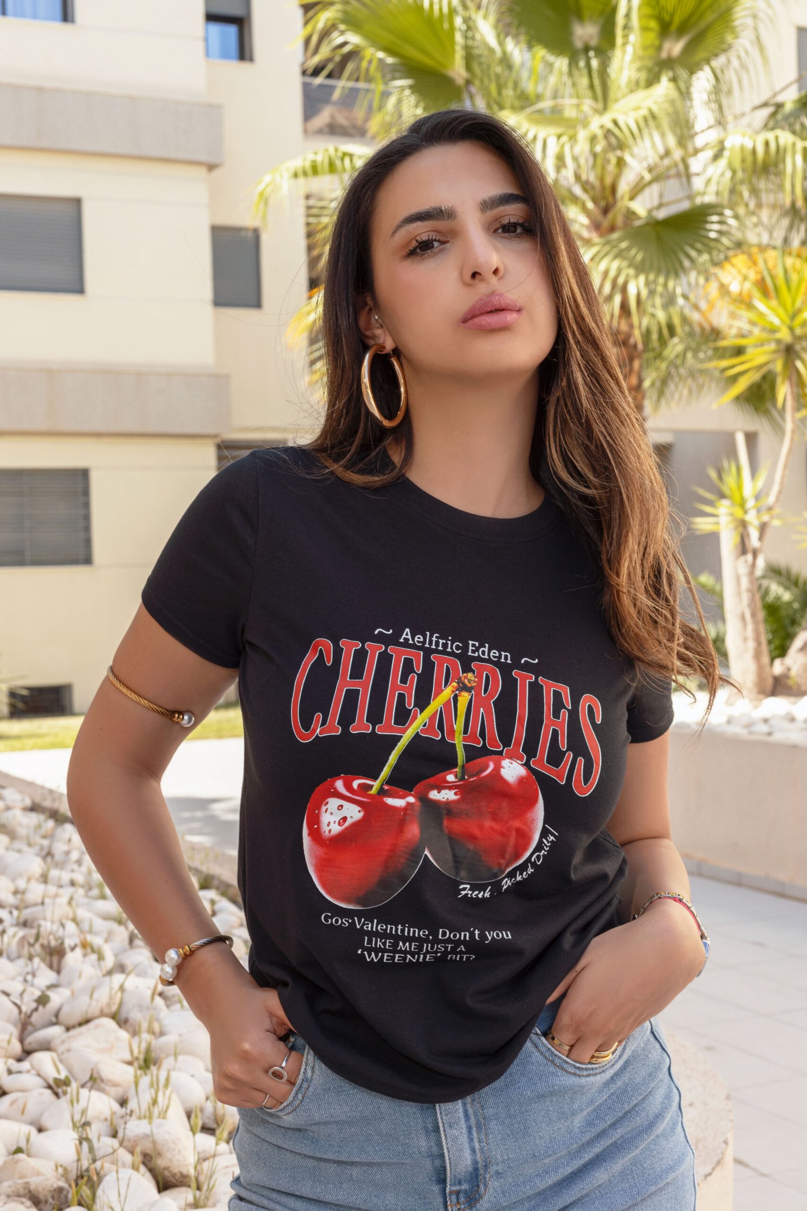 T-SHIRT imprimé Cherries – Aelfric Eden